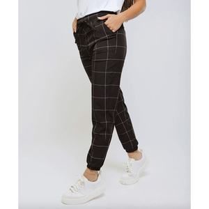 Women's Albion Fit Everywhere Joggers, Black Windowpane, Destination Jogger $98
